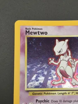 Mewtwo - 10/130 - Pokemon Base Set 2 Holo Rare Card WOTC LP - Image 4