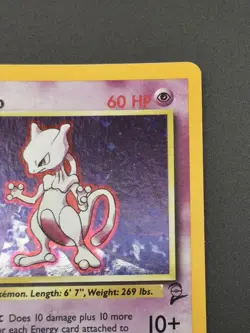 Mewtwo - 10/130 - Pokemon Base Set 2 Holo Rare Card WOTC LP - Image 5