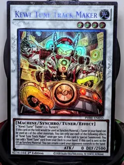 YuGiOh Card Kewl Tune Track Maker Collector's Rare CR Phantom Revenge TCG - Image 1