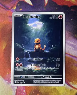 Lonely Charmander - Pokemon Card Collectable Gift Display - Image 1