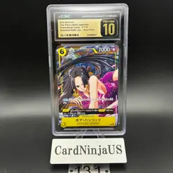 CGC PRISTINE 10 Boa Hancock P-115 V Jump Promo ONE PIECE Card Game 2025 Japanese - Image 1