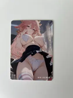 Yae Miko HR-08 Class Illustration Reluctant Card Set Genshin Impact - Image 1