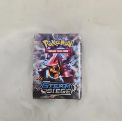 Pokemon "Steam Siege" 10-Card Sealed Booster Pack (Volcanion) X1 - Image 1