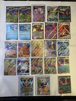 Pokemon NM Phantasmal Flames Full Art & EX Card Lot Of 23 - Image 1