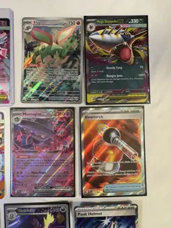 Pokemon NM Phantasmal Flames Full Art & EX Card Lot Of 23 - Image 3