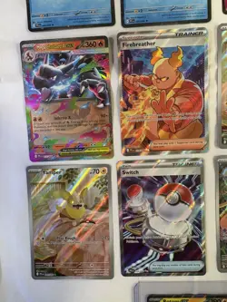 Pokemon NM Phantasmal Flames Full Art & EX Card Lot Of 23 - Image 4