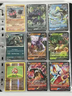 Pokemon Card Collection Binder Lot Holo Rare Pikachu Snorlax 151 Mega Gengar - Image 5