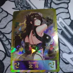 Beidou Genshin Impact UR Goddess Story Anime Waifu Card Girl Foil Doujin Bikini - Image 1