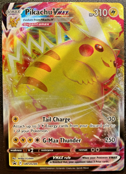 Pikachu VMAX SWSH286 Sword & Shield Promo Pokemon TCG Card - Image 1