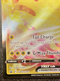 Pikachu VMAX SWSH286 Sword & Shield Promo Pokemon TCG Card - Image 4
