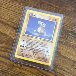 Pokemon TCG Cubone Jungle Card 50/64 First Edition - Image 3
