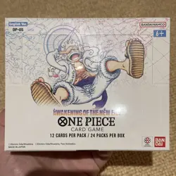 One Piece OP-05 Awakening of the New Era Booster Box - Brand New & Sealed Cards - Image 1