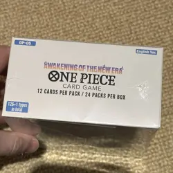 One Piece OP-05 Awakening of the New Era Booster Box - Brand New & Sealed Cards - Image 5