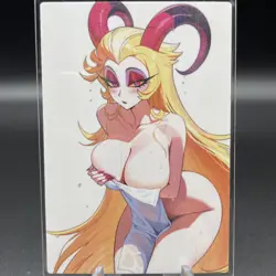 Lilith Hazbin Anime Waifu Card Doujin ACG Goddess Holo - Image 1