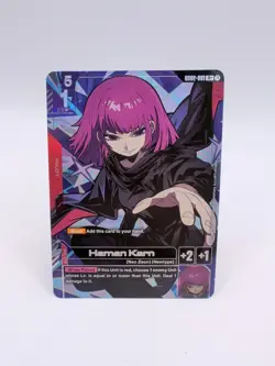 Haman Karn Alternate Art Foil - GD02-091 - R+ NM - Gundam TCG Card Game - Image 1