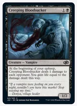 MTG ~ Creeping Bloodsucker ~ Foundations Jumpstart ~ Near Mint - Image 1