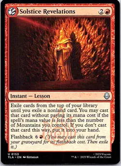 Solstice Revelations U Instant - Lesson Normal Avatar: The Last Airbender 153 NM - Image 1