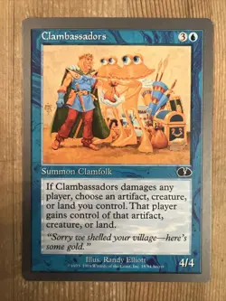 Magic MTG Tradingcard Unglued 1998 Clambassadors 18/94 LP - Image 1