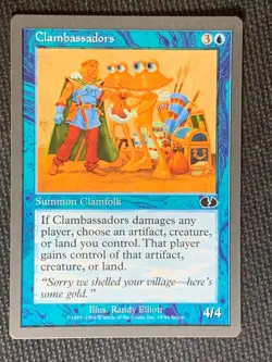 Magic MTG Tradingcard Unglued 1998 Clambassadors 18/94 - Image 1