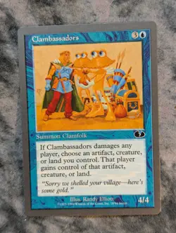 Clambassadors Magic The Gathering MTG Unglued 18/94 1998 - Image 1