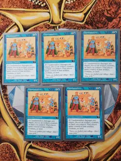 Clambassadors X 5 Unglued Lot Summon Clamfolk 4/4 Mint - Image 1