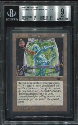 Ashnod's Transmogrant, Antiquities, BGS 9 Graded MTG magic #4075 - Image 1