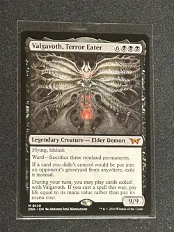 Valgavoth, Terror Eater Duskmourn: House of Horror MTG - Image 1