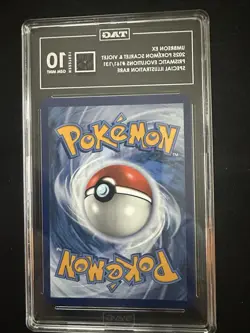 2025 Pokemon SCARLET & VIOLET UMBREON EX 161/131 SIR Prismatic TAG 10 Evolutions - Image 2
