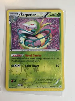 Pokemon TCG Serperior RC3/RC25 Legendary Treasures Radiant Collection LP - Image 1