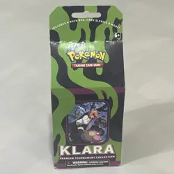 Pokemon Klara Premium Tournament Collection Box with 7 Booster Packs & Sleeves - Image 1