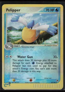 Pelipper 50/100 Reverse Holo Sandstorm Pokemon TCG LP - Image 1