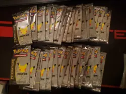 LOT OF 36 Pokemon 25th Anniversary Celebrations Booster Packs NEW FACTORY SEALED - Image 1