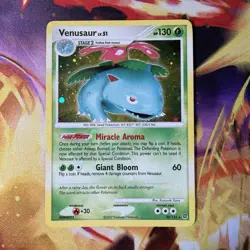 Venusaur Holo 20 Pokemon Secret Wonders 2007 LP Condition - Image 1