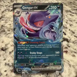Pokemon TCG Gengar ex SV05: Temporal Forces 104/162 NM 🔥 - Image 1
