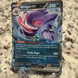 Pokemon TCG Gengar ex SV05: Temporal Forces 104/162 NM 🔥 - Image 3