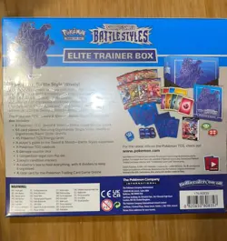 New Pokemon TCG Sword & Shield - Battle Styles - Elite Trainer Box ETB BLUE - Image 2