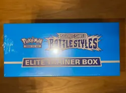 New Pokemon TCG Sword & Shield - Battle Styles - Elite Trainer Box ETB BLUE - Image 3