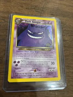 Dark Gengar 6/105 Neo Destiny Holo Ultra Rare Pokemon TCG Nintendo WOTC MP - Image 2