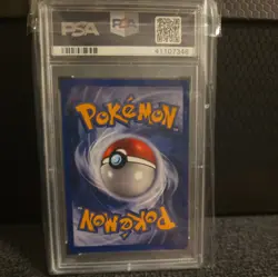 Machamp Holo Base Set 1st Edition 1999 Pokemon 8/102 PSA 9 MINT - Image 2