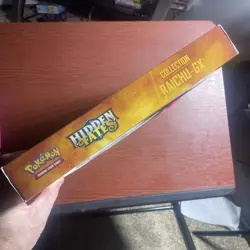 Pokemon TCG Hidden Fates Raichu GX Collection Box New Factory Sealed A 728192512490 - Image 5