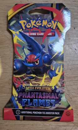 Pokemon Mega Evolutions Phantasmal Flames Dollar Tree SEALED Booster Box(24pk) - Image 1