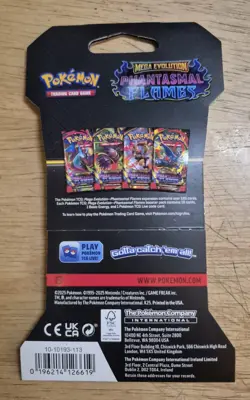 Pokemon Mega Evolutions Phantasmal Flames Dollar Tree SEALED Booster Box(24pk) - Image 2