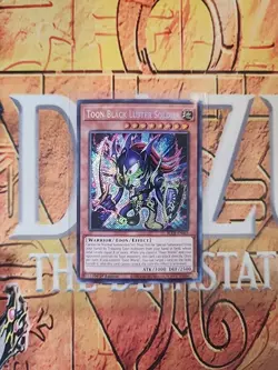 Toon Black Luster Soldier BLCR-EN065 Secret Rare 1st Ed NM Yugioh - Image 1