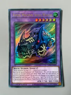 Fossil Machine Skull Wagon - Ultra Rare 1st Edition GFP2-EN020 Yugioh - Image 1