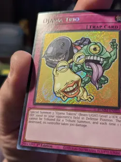 YU-GI-OH OJAMA TRIO CHIBI BLMM-EN010 SECRET RARE NM - Image 2