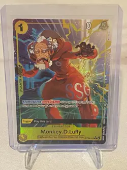One Piece TCG ST-29 Monkey D Luffy ALT ART Egghead Variation - Image 1
