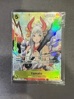 YAMATO ST13-016 SR Full Art One Piece Illustration Box Vol. 2 PROMO SEALED - Image 1