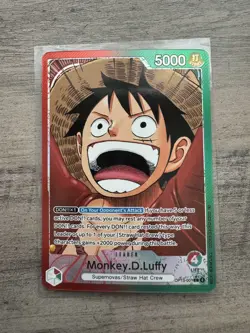 Monkey.D.Luffy (001) (Alternate Art) - Carrying On His Will (OP13) - OP13-001 - Image 1