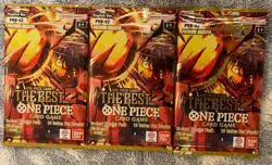 One Piece Factory Sealed Booster Pack Lot x9: 1x OP-06/07/08/09/10/12; 3x PRB02 - Image 2