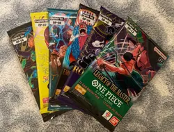 One Piece Factory Sealed Booster Pack Lot x9: 1x OP-06/07/08/09/10/12; 3x PRB02 - Image 3